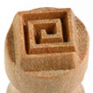 MKM Pottery Tools Square Spiral MKM Pottery Tools Square Spiral
