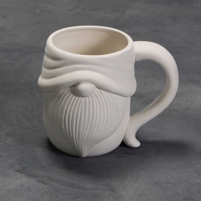 Mayco Low Fire Bisque - Cups and Mugs Gnome Mug