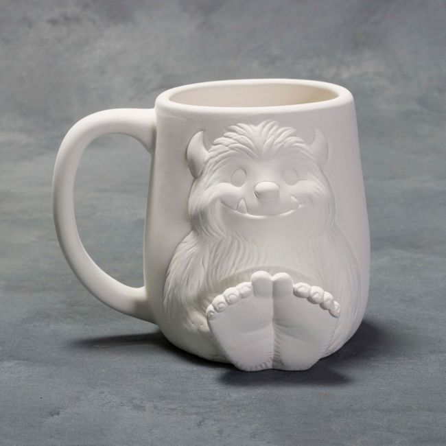 Mayco Low Fire Bisque - Cups and Mugs Yeti Mug