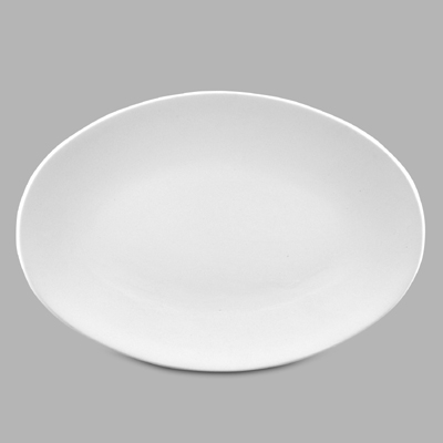 Mayco Low Fire Bisque - Functional Oval Platter