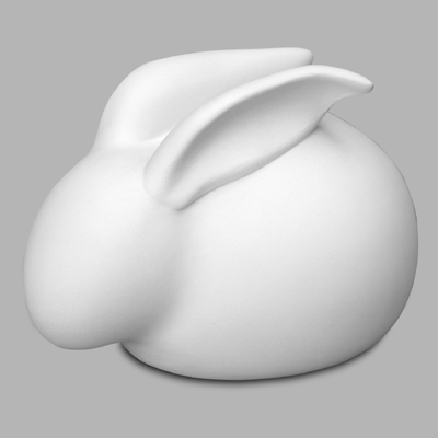 Mayco Low Fire Bisque - Home Decor Hareball Bunny