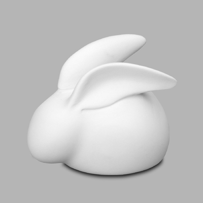 Mayco Low Fire Bisque - Home Decor Hareball Bunny Baby