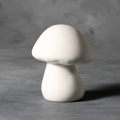 Mayco Low Fire Bisque - Home Decor Garden Mushroom Small