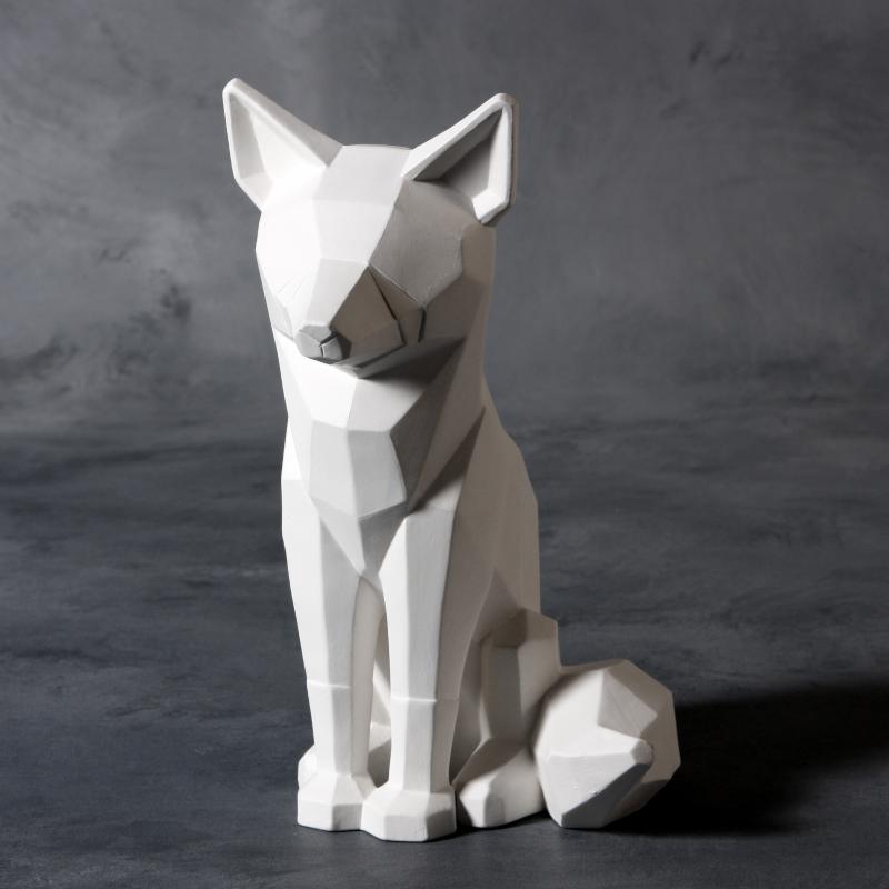 Mayco Low Fire Bisque - Home Decor Faceted Fox