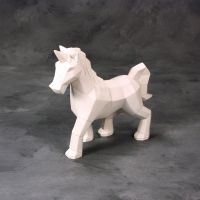 Mayco Low Fire Bisque - Home Decor Faceted Unicorn