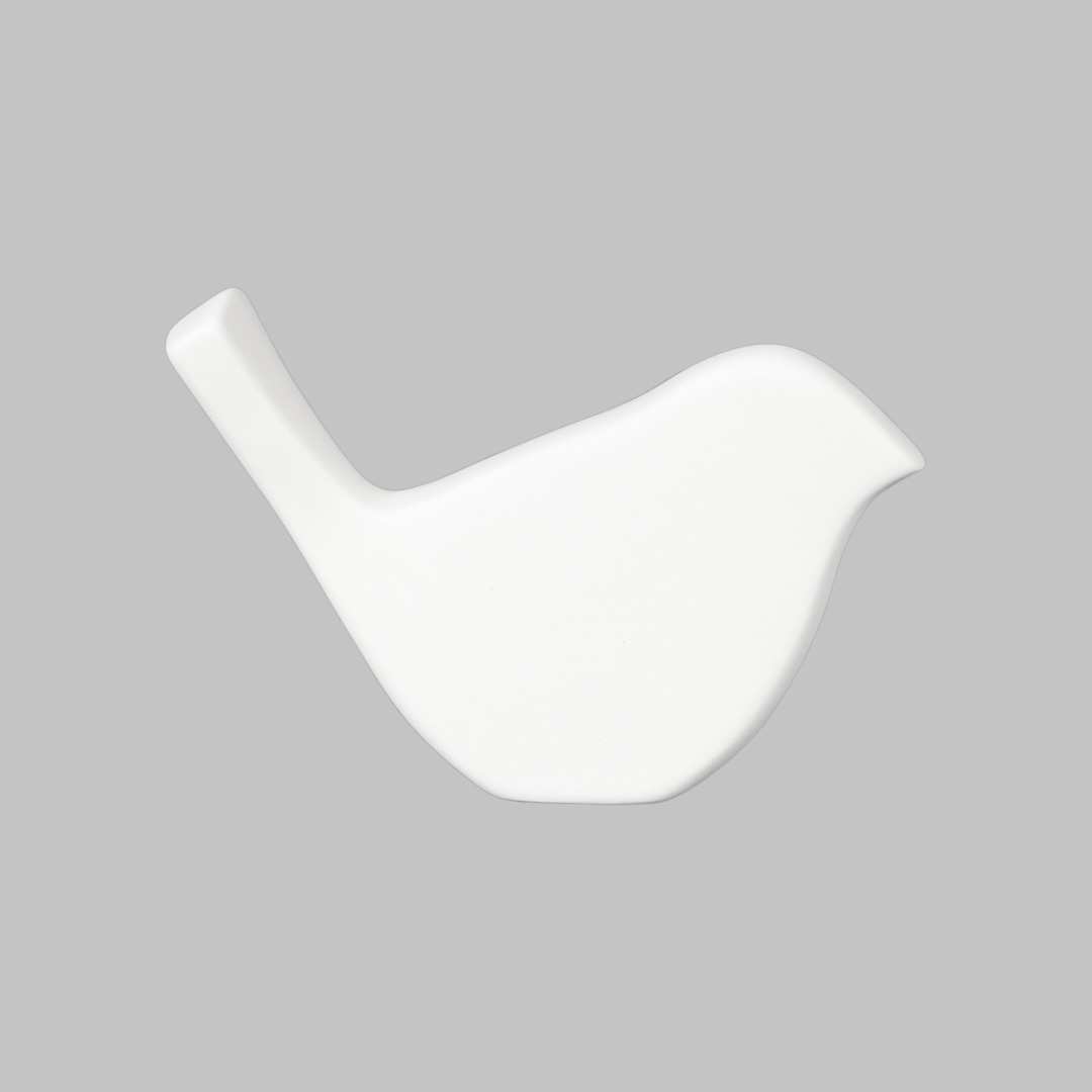 Mayco Low Fire Bisque - Home Decor Small Bird Silhouette