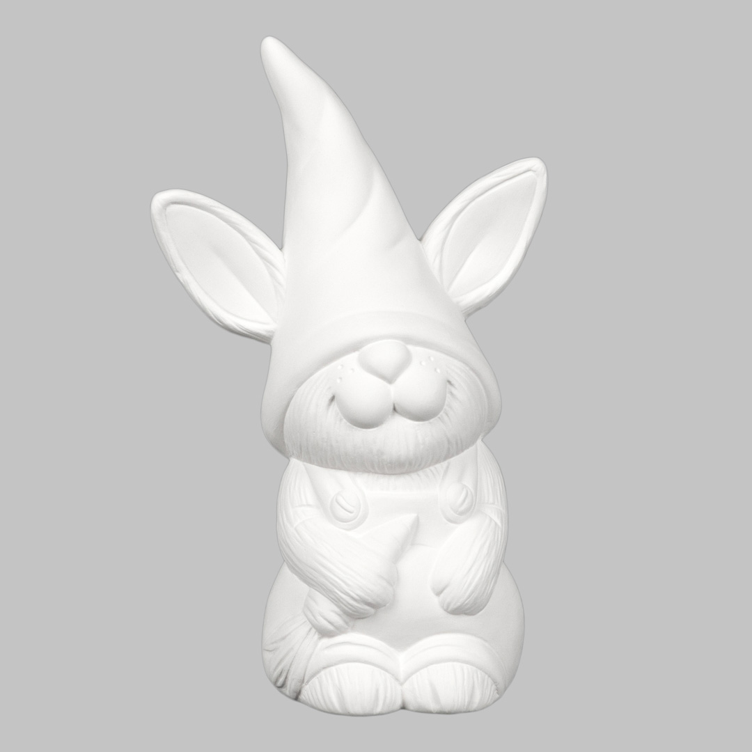 Mayco Low Fire Bisque - Holiday Bunny Gnome