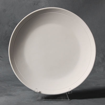 Mayco Stoneware Bisque - Rimmed Salad Plate