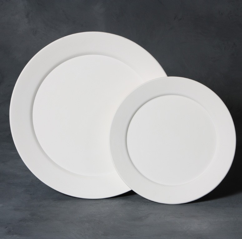 Mayco Stoneware Bisque - Modern Salad Plate
