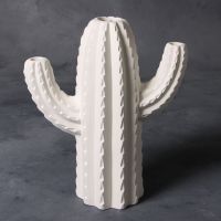 Mayco Low Fire Bisque - Vases and Pots Saguaro Cactus Vase