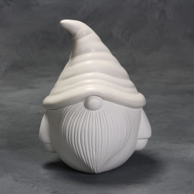Mayco Low Fire Bisque - Vases and Pots Gnome Jar
