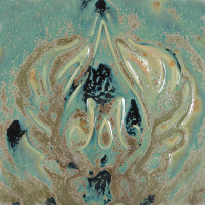 Mayco Color Stoneware Crystal Aurora Green