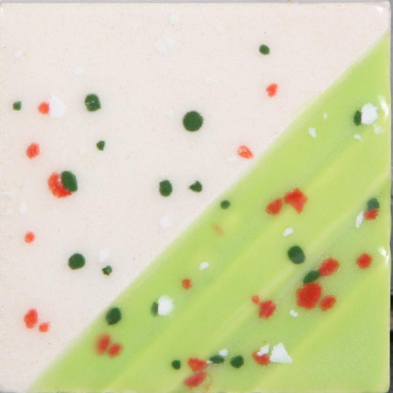 Mayco Color Specialty Glaze Speckta-Clear Peppermint