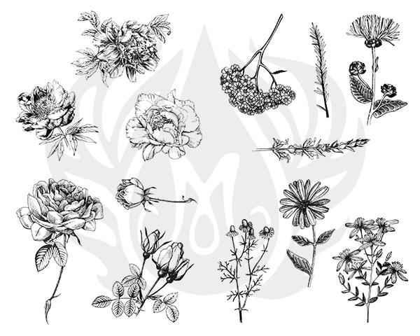 Mayco Silk Screen Flowers Mayco Silk Screen Flowers