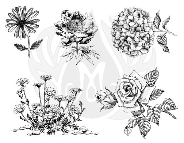 Mayco Silk Screen Flowers 3 Mayco Silk Screen Flowers 3