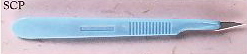 Kemper Tools Scalpel Blue Plastic